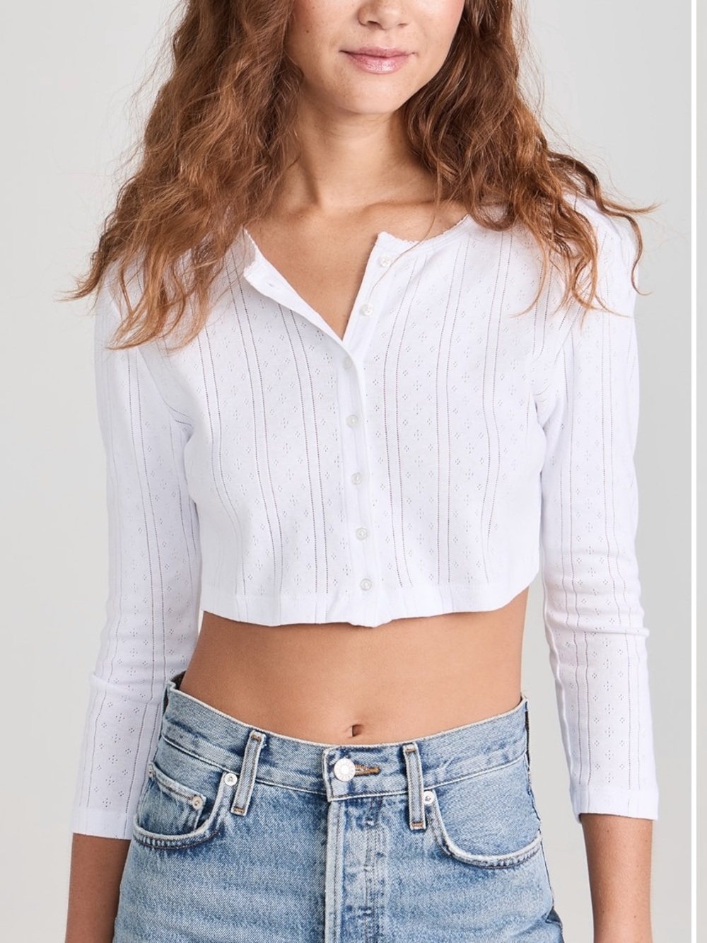 COU COU the crop cardigan